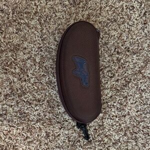 Brown Hard Shell Glasses Case